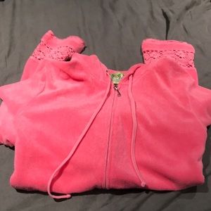 Juicy Couture terry cloth hoodie